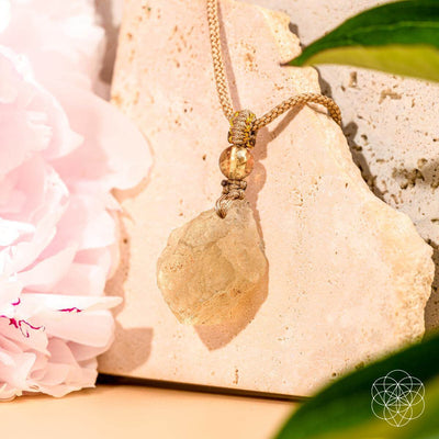 The Destiny Relic – Libyan Desert Glass Pendant