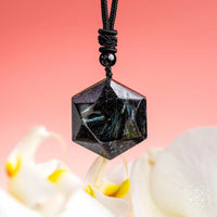 The Arfvedsonite Deep Healing Pendant