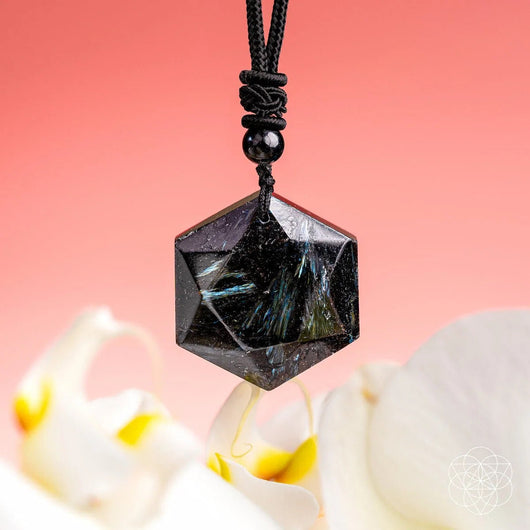 The Arfvedsonite Deep Healing Pendant